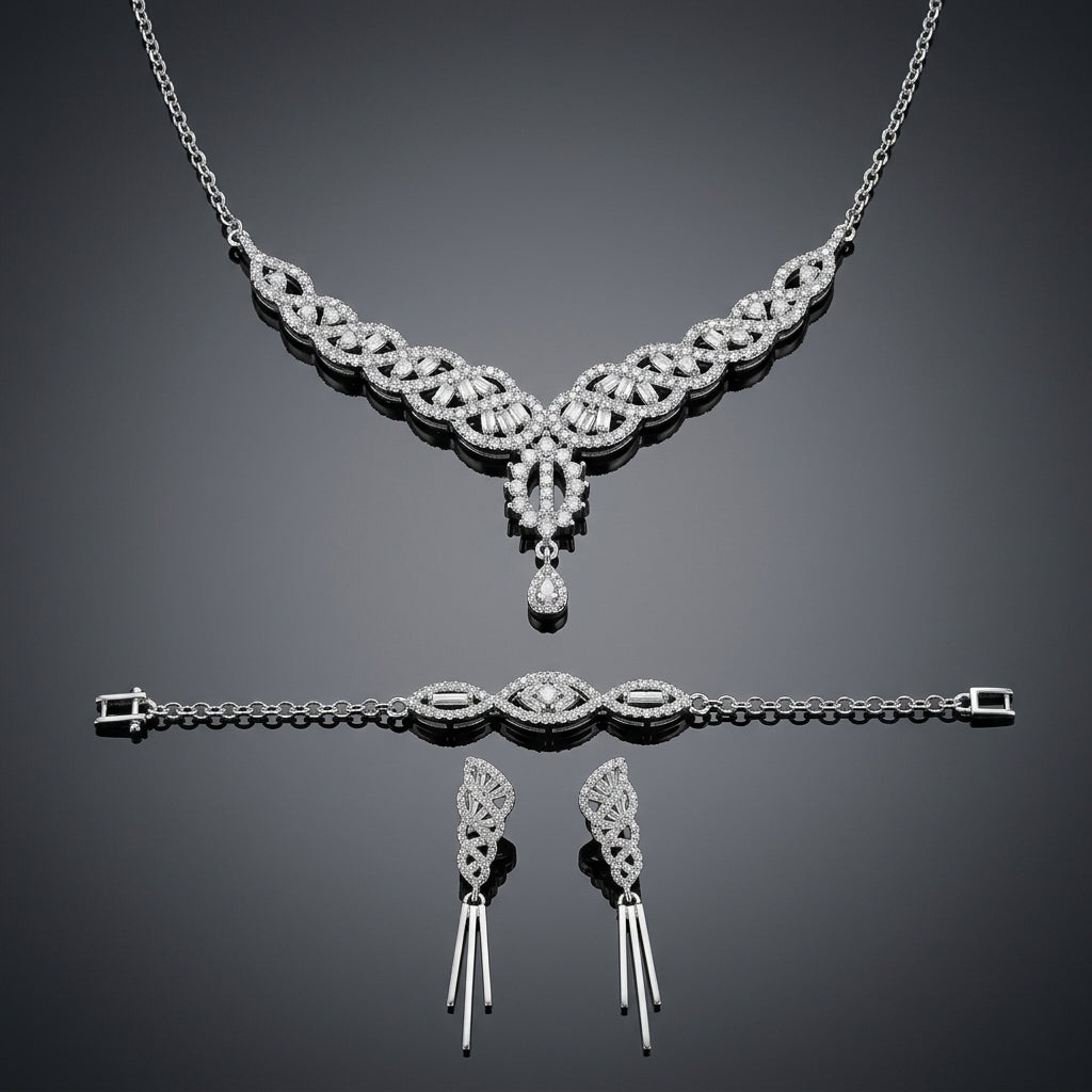 Elegant Necklace Set – Complete & Timeless Jewelry