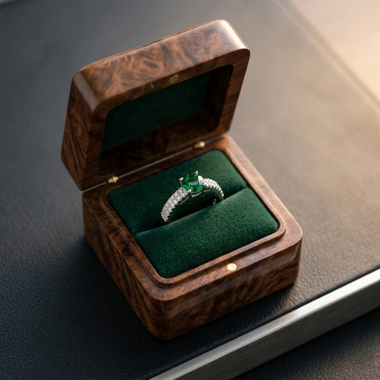 Elegant Zircon Ring for Women – Premium Sparkling Adjustable Ring ✨