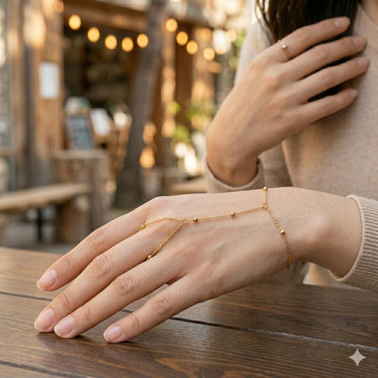 Stylish Hand Angla Bracelet – Elegant Hand Accessory