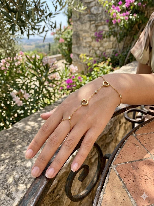 Elegant Hand Angla Bracelet | Traditional & Stylish Hand Jewelry for Women