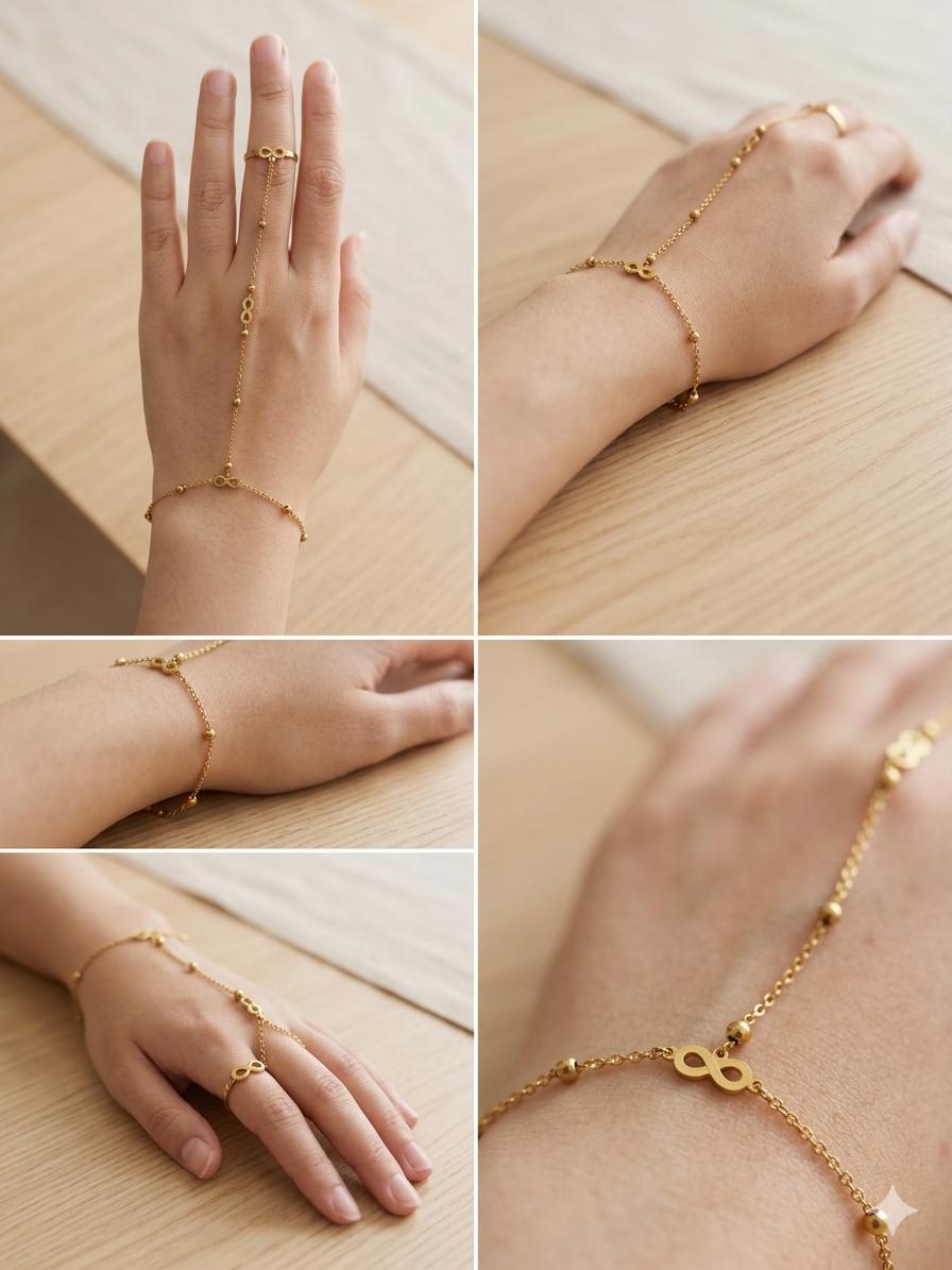 Stylish Hand Angla Bracelet – Elegant Hand Accessory