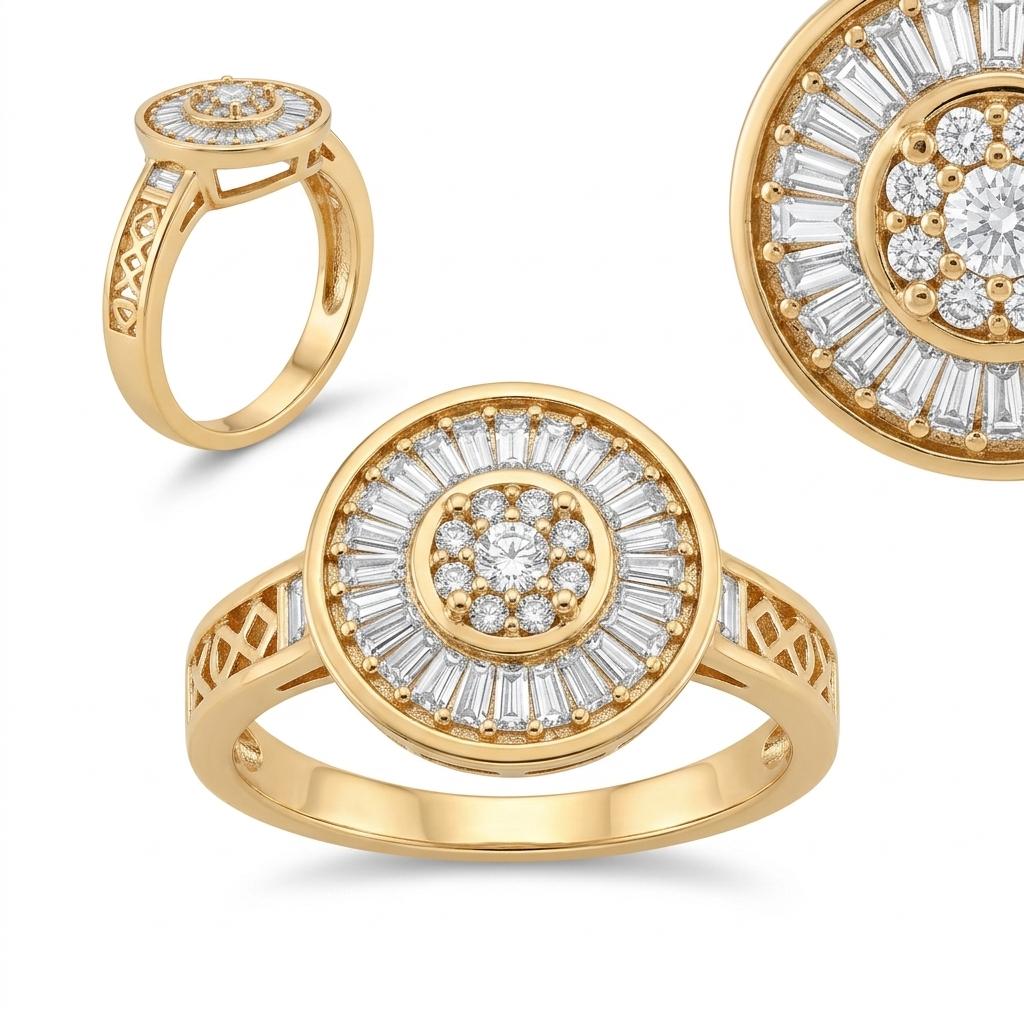 Elegant Gold Plated Ring – Classic Shine