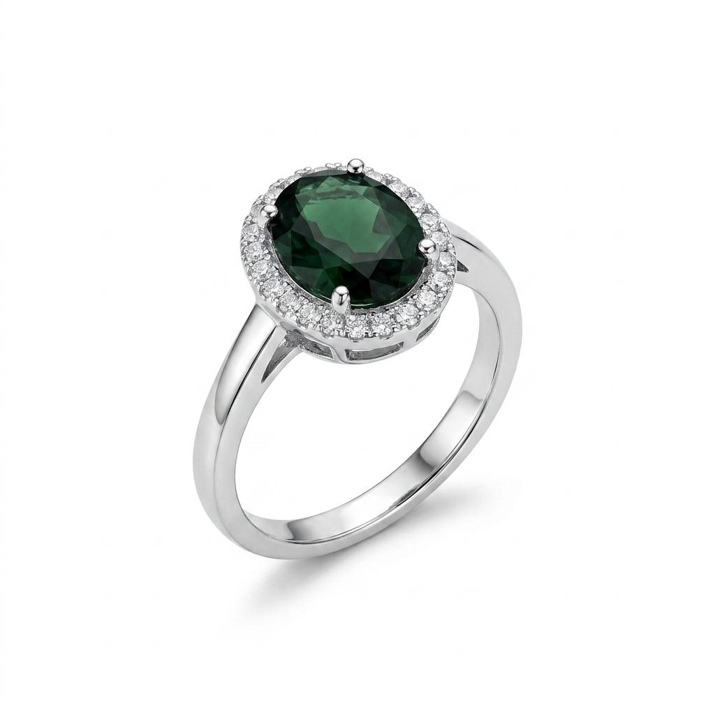Diamond Cushion Cut Ring – Elegant & Romantic Design