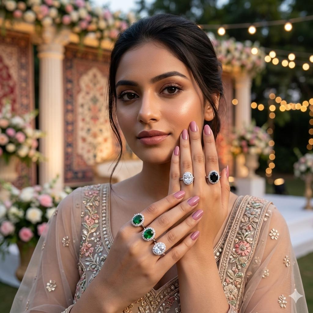 Diamond Cushion Cut Ring – Elegant & Romantic Design