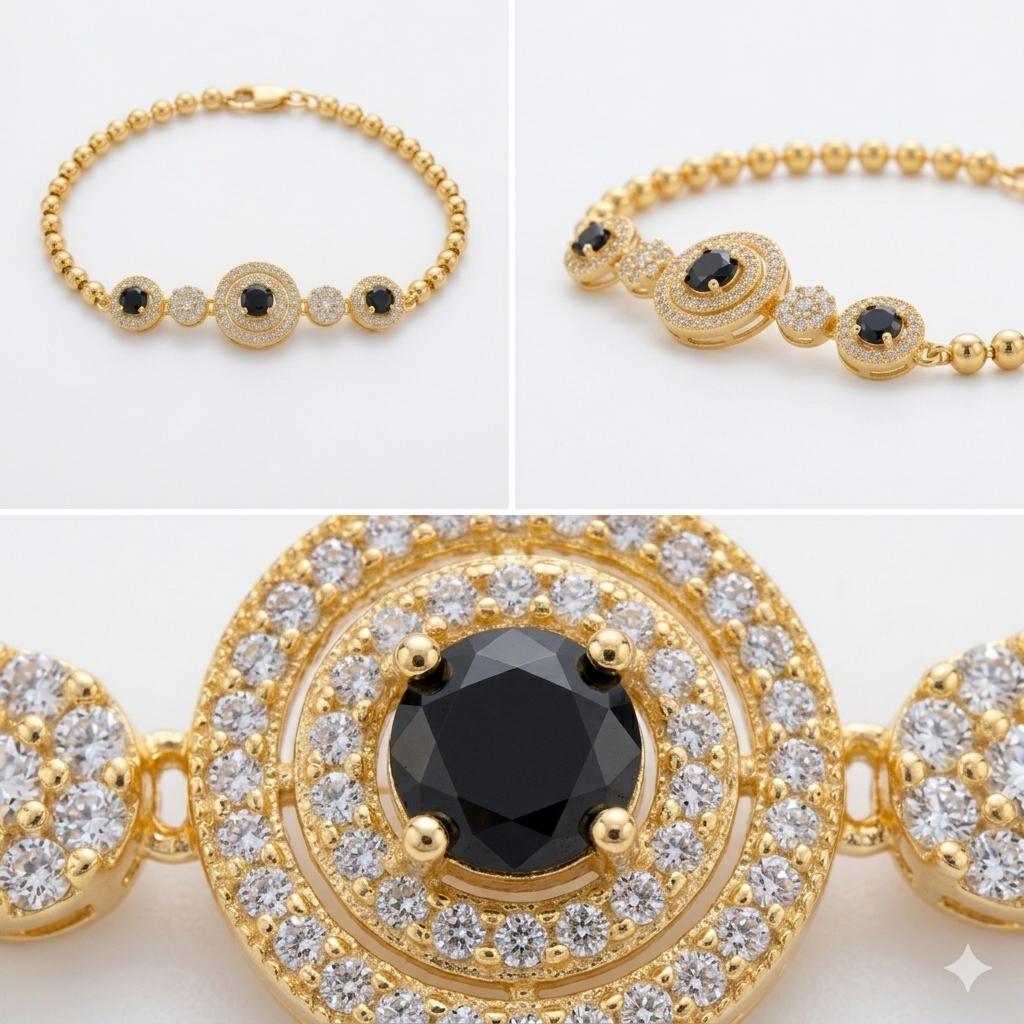 Elegant Zircon Bracelet – Sparkling Luxury