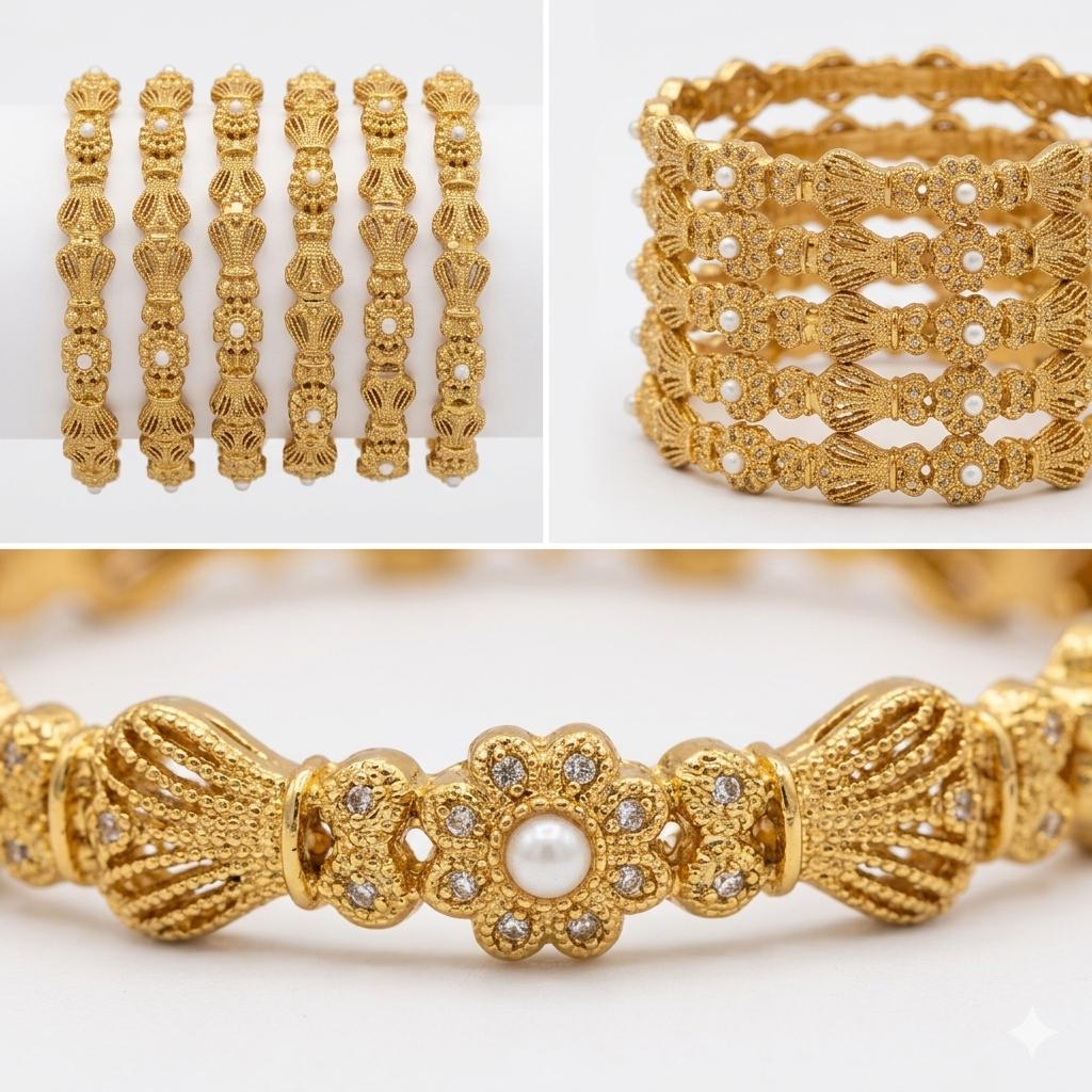 Ethnic Traditional Bangle – Elegant Cultural Style Bracelet for Women