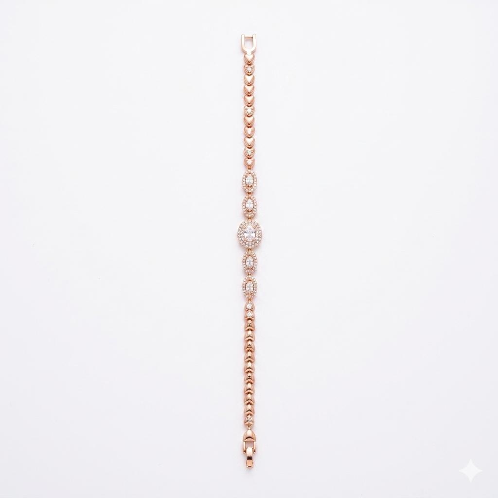 Zircon Bracelet Elegant Zircon Bracelet for Women