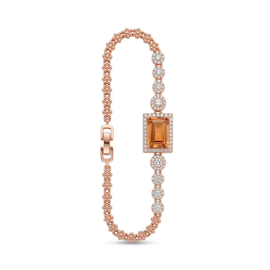 Zircon Bracelet Elegant Zircon Bracelet for Women