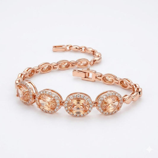Zircon Bracelet Elegant Zircon Bracelet for Women