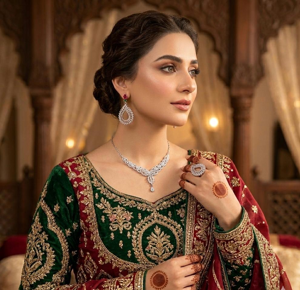 Silver Plated Pendant Set with Ring for Women – Elegant Jewellery Set