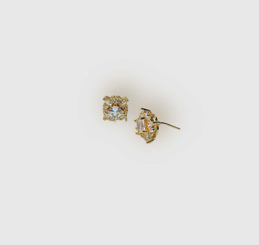 Elegant Zircon Stud Earrings for Women