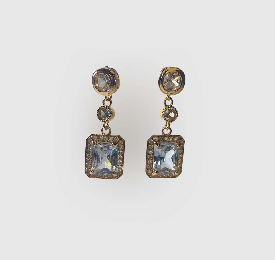 Elegant Drop Box Earrings for Women