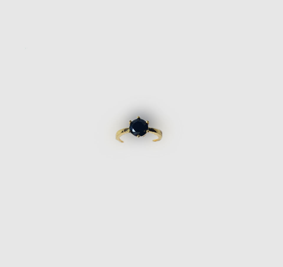 Elegant Single Stone Ring