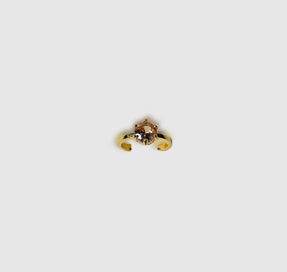 Elegant Single Stone Ring