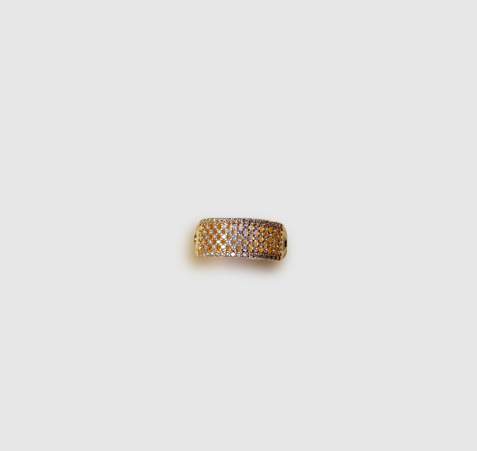 Golden Zircon Ring for Women